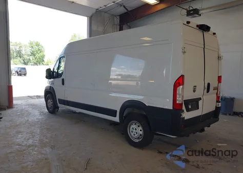 2020 Ram Promaster 2500 High Roof 159 Wb from USA, damaged, VIN 3C6TRVDG3LE116447